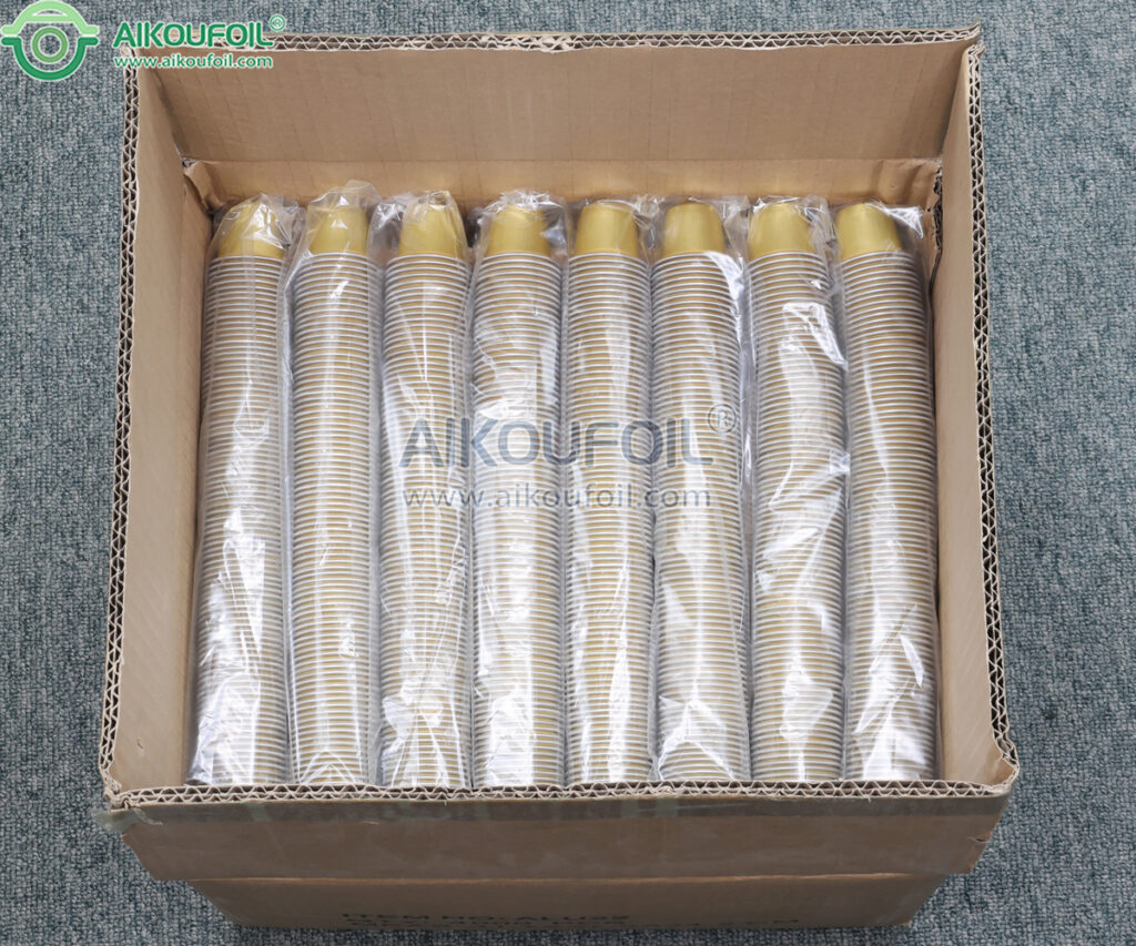 ISTA 3A random vibration test performed on packaged aluminum capsules to ensure anti-nesting integrity.