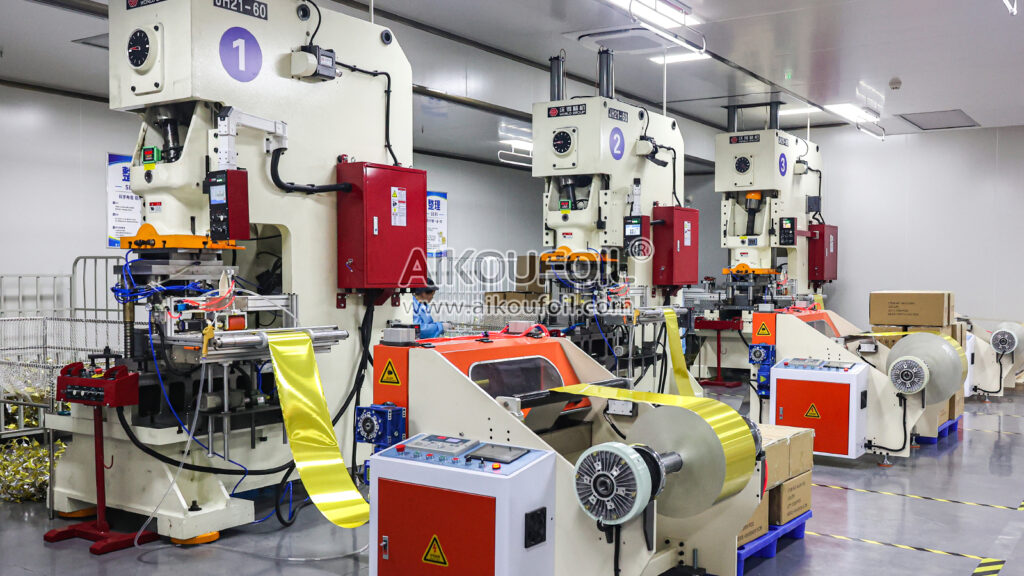 Автоматизированная производственная линия Aikou для изготовления алюминиевых контейнеров на заказ к Рамадану.