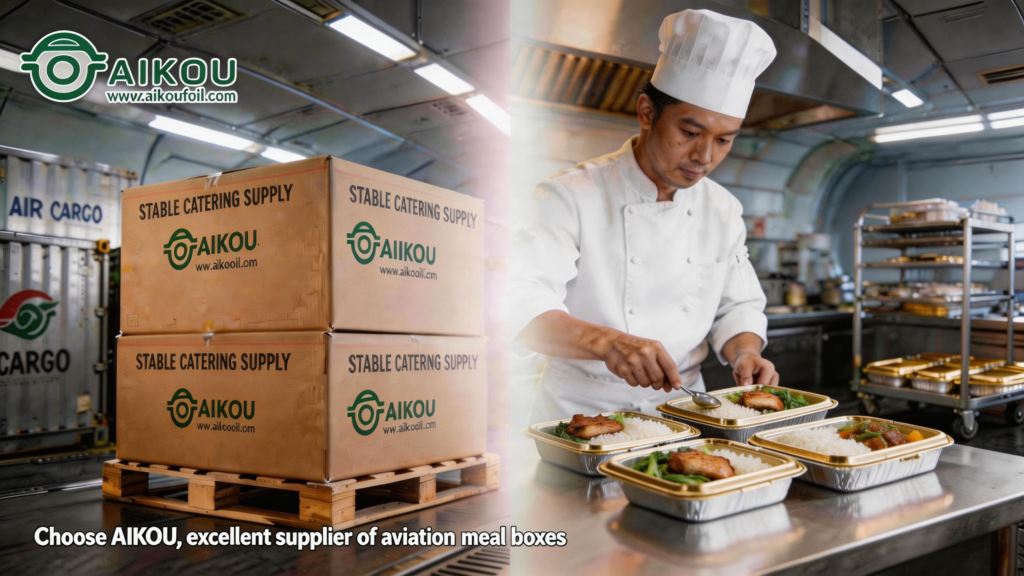 Airline catering operation relying on a stable aluminum foil container manufacturer