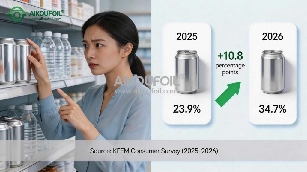 Aluminum packaging growth in South Korea from 2025 to 2026